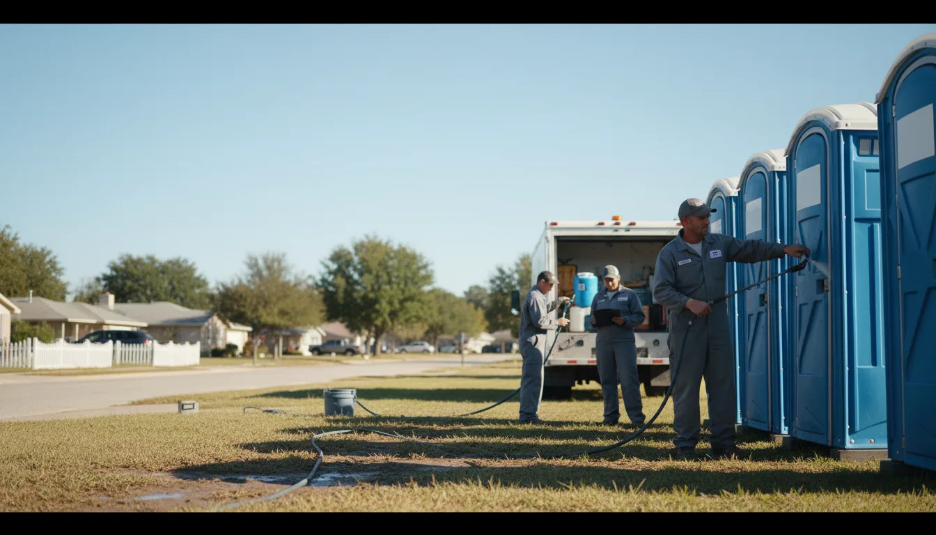 Long-Term Portable Toilet Rental in Arenzville, IL near me